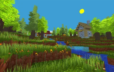 Featured image for Birdsong and sunflowers - Blockerzz worlds now have spatial birdsong that changes as you move through forests, and sunflowers that track the sun across the sky. Here's how we built them — and why mirroring the real world matters for learning.