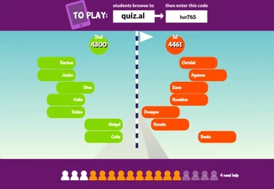 Featured image for Bring the excitement of real-time gaming to your classroom - Today we’ve launched a brand new feature on Quizalize – the Team Game feature. The Team Game view can be shown on your interactive whiteboard, so students can see their progress in real time and yo...