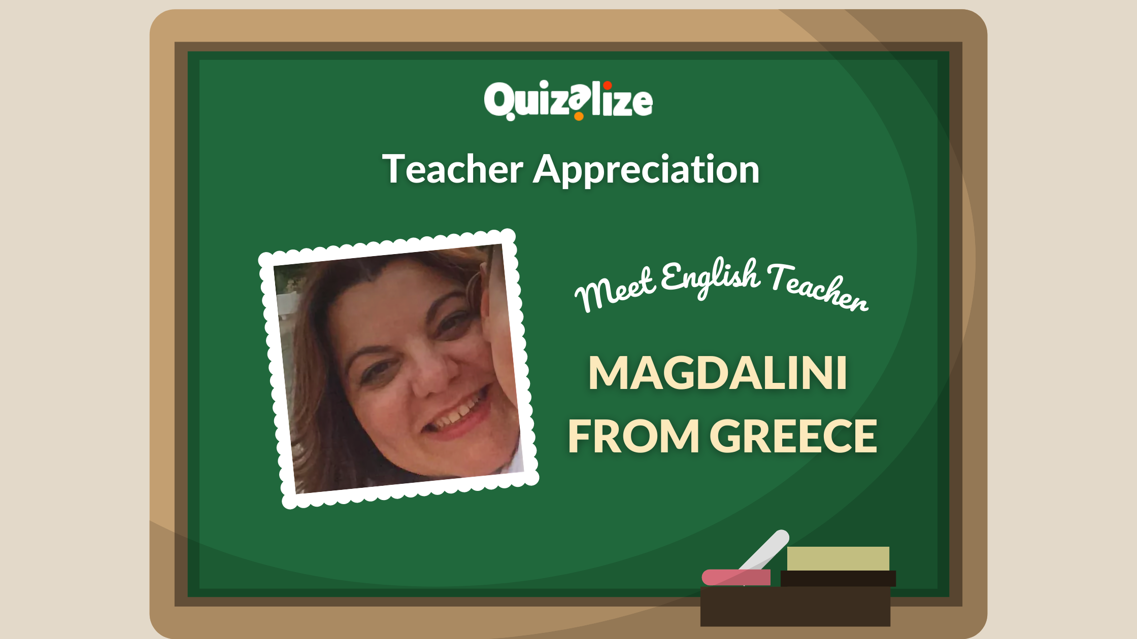 Featured image for Teacher Appreciation: Magdalini Giannakouli (Greece) - We like to show our appreciation for our fantastic educators and share their journeys of using the program and their own individual talents.