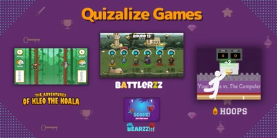 Featured image for Quizalize Games for classroom and homework - Quizalize Games are a selection of dynamic and fun game overlays that work in conjunction with all your regular Quizalize quizzes.