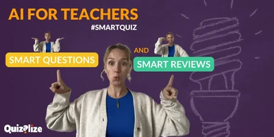 Featured image for Unlock the power of AI with the new Quizalize Smart Questions & Review - If you’re new here, Welcome! We at Quizalize are on a mission to help YOU make a difference to each and everyone of your students. We create epic whole class quiz games , smart quizzes with built i...
