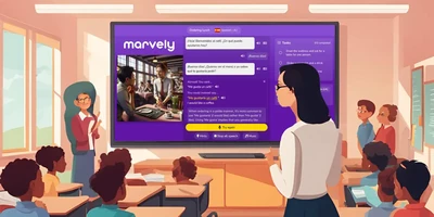 Featured image for Marvely AI-Language Learning App for Schools - Preparing for foreign language exams often requires students to engage in simulated or actual conversations—a challenging task when opportunities to practice with native speakers are scarce in the ...